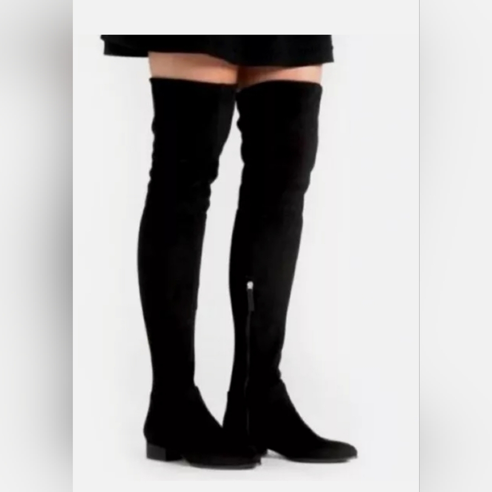 DONNA KARAN LYRA OVER-THE-KNEE BOOTS SIZE 8